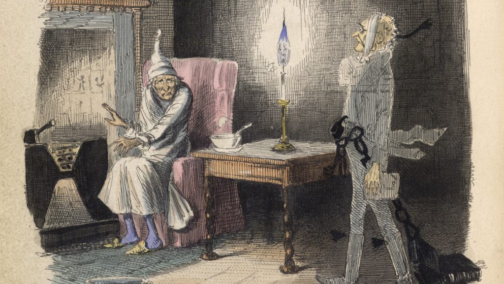 Illustration from A Christmas Carol