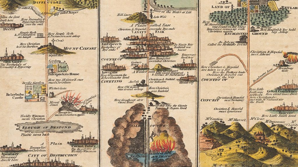 Map of Pilgrim's Pogress