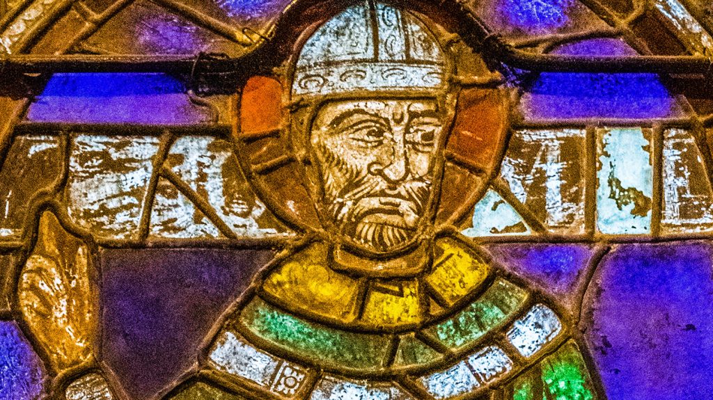 Thomas Becket in stained glass