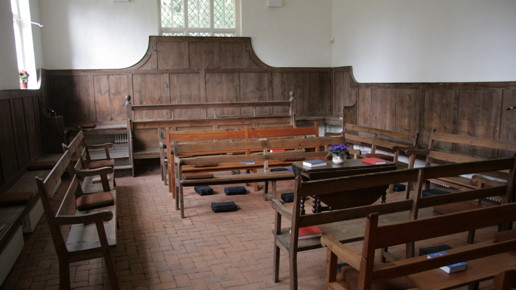 Quaker meeting house at Jordans