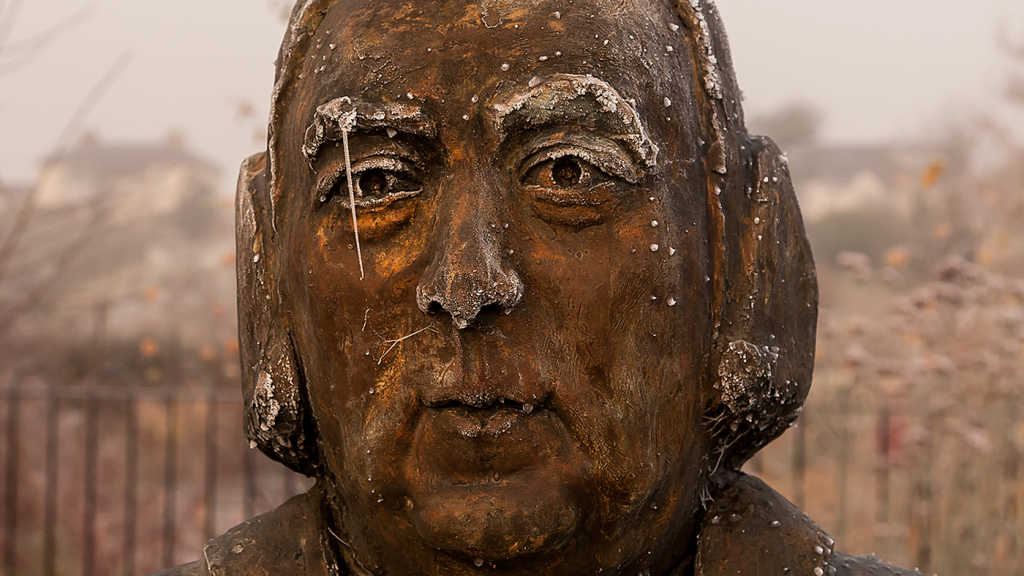 Statue of John Newton in County Donegal