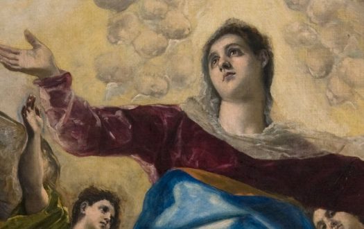 Detail of the Assumption of the Virgin by El Greco