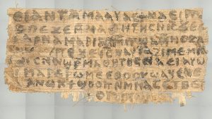 papyrus fragment known as the Gospel of Jesus' Wife