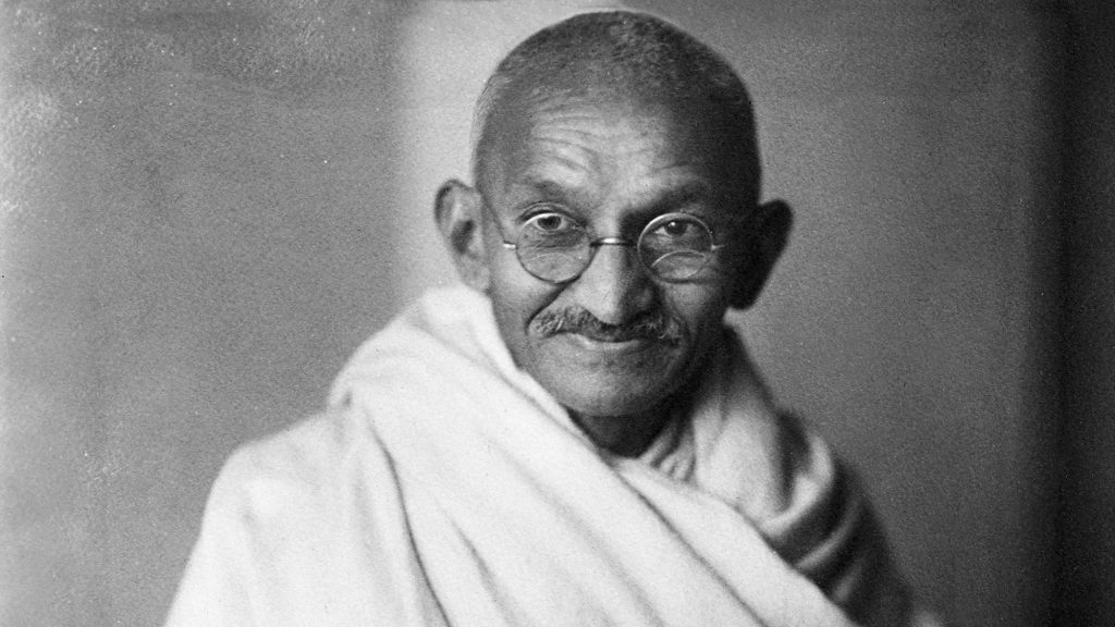 Studio photo of Mahatma Gandhi, 1931