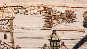 Halley's Comet seen on the Bayeux Tapestry