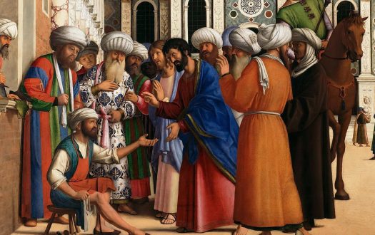 Painting of St Mark and Anianus