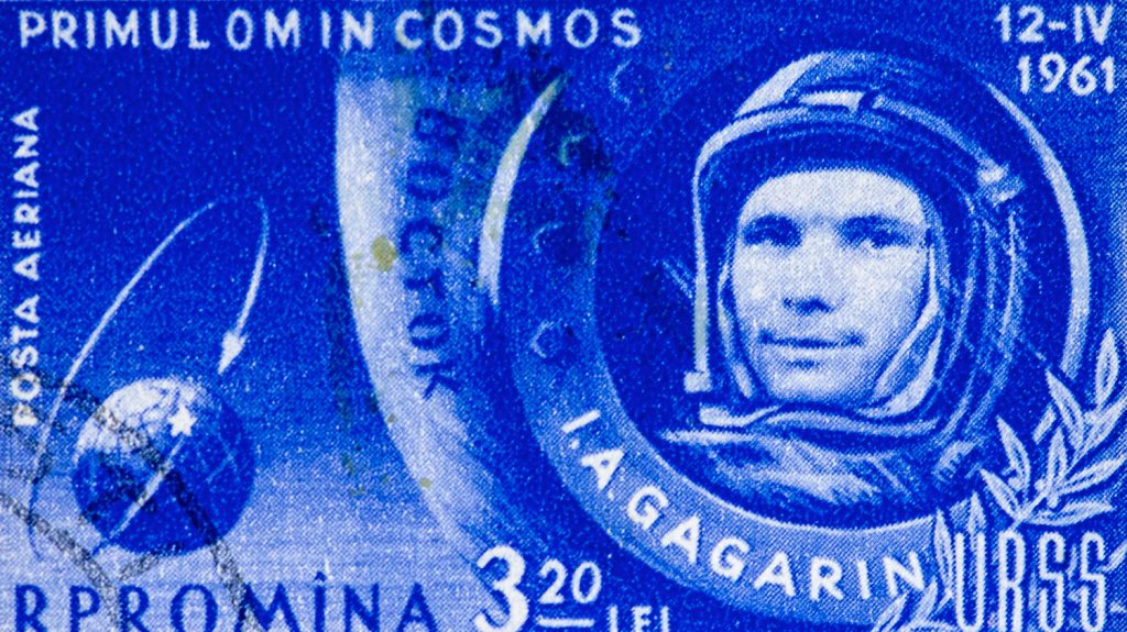 Yuri Gagarin stamp