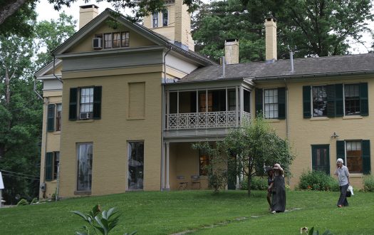 Emily Dickinson home in Amherst