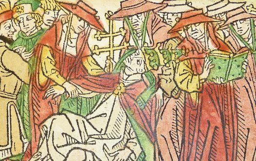 Pope Joan is discovered